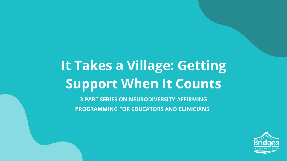 Video 3: Getting Support When It Counts