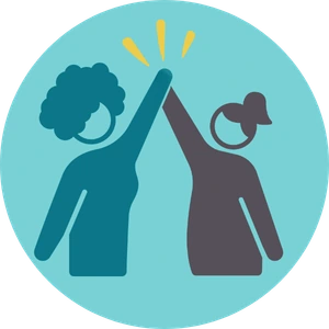 High five illustration